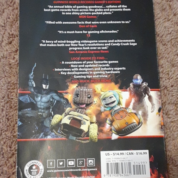 2015 Guinness world records gamer edition book - Picture 6 of 7